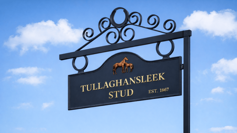 Tullaghansleek Stud Entrance