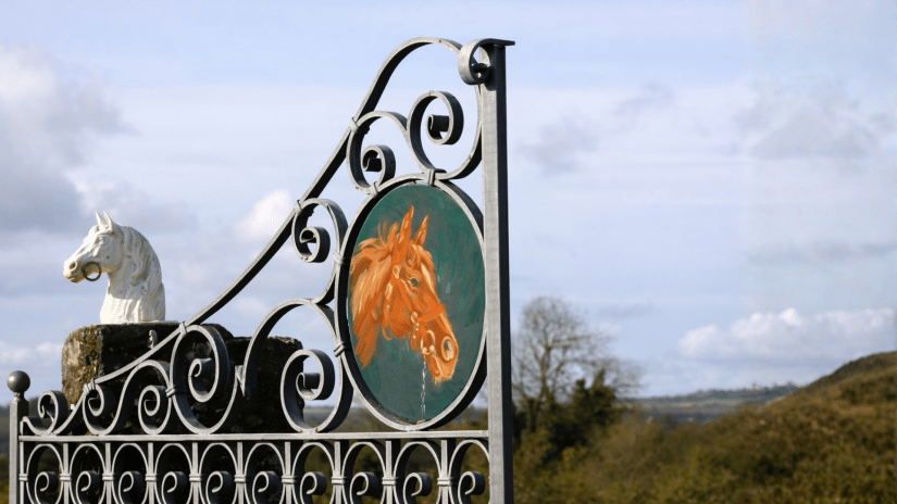 Tullaghansleek Stud Entrance